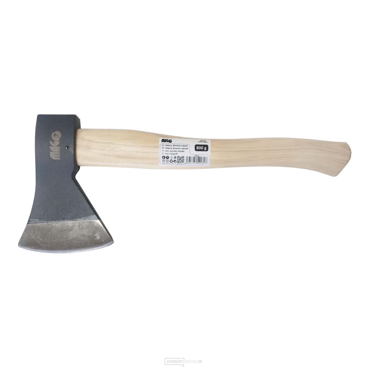 Sekera 800 g, drevená rukoväť HICKORY