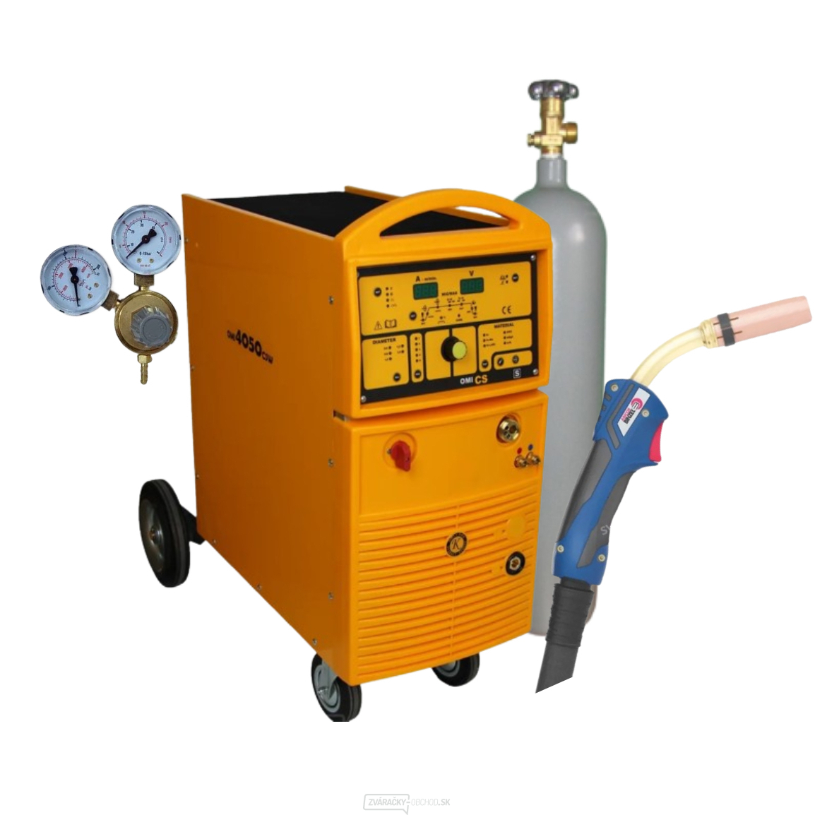 Gamastar 4050CSW Synergia s vodným chladením + vodný horák 4M + ventil + Plná fľaša CO2 