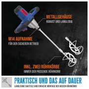 Miešač stavebných zmesí GRW 1814.1 náhled