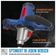 Miešač stavebných zmesí GRW 1814.1 náhled