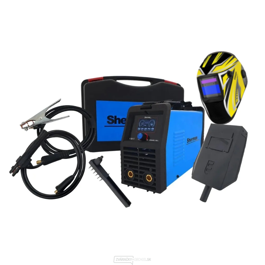 Invertorová Zváračka DIGIARC 160 LCD + káble + kukla KWX3