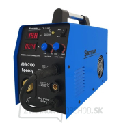 Sherman MIG 200 Speedy + horák + káble + Drôt + Vozík + Ventil + Sprej + plná Fľaša CO2 Sherman MIG 200 Speedy + horák + káble + Drôt + Vozík + Ventil + Sprej + plná Fľaša CO2 náhled