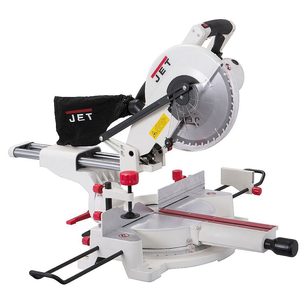 JET JSMS-10L Pokosová píla s pojazdom a laserom 121-JSMS-10LM