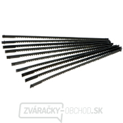 Plátok do lupienkovej píly s čapom 130 mm, súprava 10 ks - Jemný (24 zubov na palec) Plátok do lupienkovej píly s čapom 130 mm, súprava 10 ks - Jemný (24 zubov na palec) gallery main image