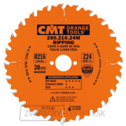 CMT Orange Pílový kotúč pre pozdĺžne rezy - D230x30 Z24 HW CMT Orange Pílový kotúč pre pozdĺžne rezy - D230x30 Z24 HW gallery main image