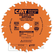 CMT Orange Pílový kotúč pre pozdĺžne rezy - D235x30 Z24 HW CMT Orange Pílový kotúč pre pozdĺžne rezy - D235x30 Z24 HW gallery main image