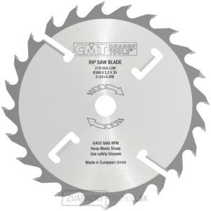 CMT Industrial Rozmietací kotúč s vypratávacím zubom - D250x3,2 d70 Z20+4 MEC HW CMT Industrial Rozmietací kotúč s vypratávacím zubom - D250x3,2 d70 Z20+4 MEC HW gallery main image