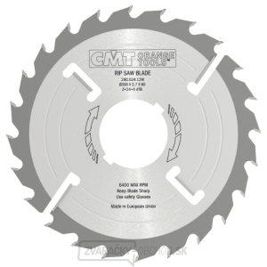 CMT Industrial Rozmietací kotúč s vypratávacím zubom, tenký - D180x2,5 d40 Z21+3 MEC HW CMT Industrial Rozmietací kotúč s vypratávacím zubom, tenký - D180x2,5 d40 Z21+3 MEC HW gallery main image