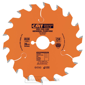 CMT Orange Pílový kotúč pre elektronáradie univerzálne - D180x2,6 d20 Z24 HW CMT Orange Pílový kotúč pre elektronáradie univerzálne - D180x2,6 d20 Z24 HW gallery main image