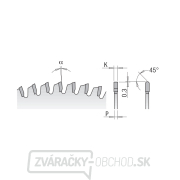 CMT Industrial Pílový kotúč na lamino a DTD - D160x2,2 d20 Z40 HW Virutex Náhľad