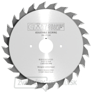 CMT Predrezový kotúč dvojdielny - D80x2,8-3,6 d20 Z10+10 HW CMT Predrezový kotúč dvojdielny - D80x2,8-3,6 d20 Z10+10 HW gallery main image