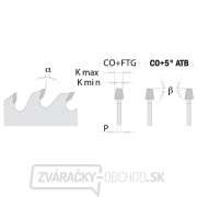 CMT Predrezový kotúč kónický - D125x3,1-4,2 d22 Z24 HW Náhľad