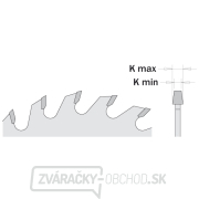 CMT Predrezový kotúč kónický pre CNC stroje - D120x3.4-4.2 d20 Z24 HW Náhľad