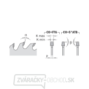 CMT Predrezový kotúč kónický pre CNC stroje - D200x4,3-5,5 d65 Z36 HW Náhľad