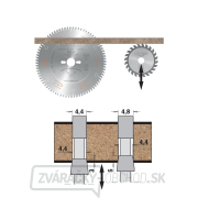 CMT Predrezový kotúč kónický pre CNC stroje - D200x4,3-5,5 d65 Z36 HW Náhľad