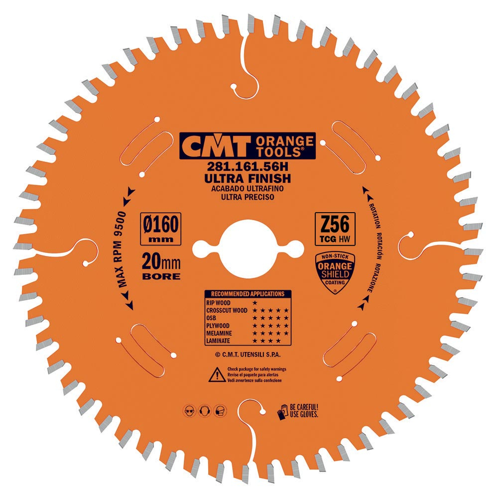 CMT Orange Tools CMT Orange XTreme Pílový kotúč na lamino a DTD - D260x2,5 d30 Z64 HW C28106511M
