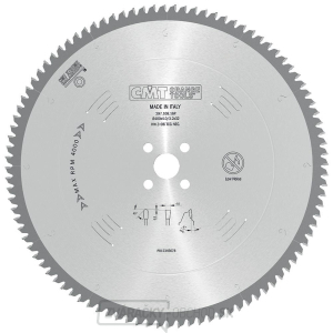 CMT Pílový kotúč na lamino, plast a neželezné kovy - D400x4 d30 Z120 HW Odhlučnený CMT Pílový kotúč na lamino, plast a neželezné kovy - D400x4 d30 Z120 HW Odhlučnený gallery main image