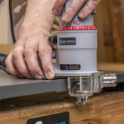 Ohraňovacia-orezávacia frézka na ABS pásku IGM PD80  Ohraňovacia-orezávacia frézka na ABS pásku IGM PD80  náhled