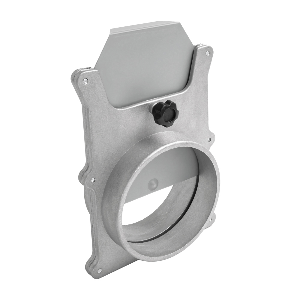Hradítko s Alu prepážkou pre hadicu 100mm IGM