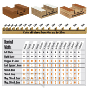 CMT Sada drážkovacích kotúčov DADO PRO - D203x6,2-20 d15,87 Z12 HW náhled