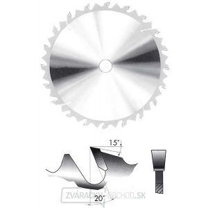 Pilový kotúč na drevo Ø 550 mm, tvrdokov Pilový kotúč na drevo Ø 550 mm, tvrdokov gallery main image
