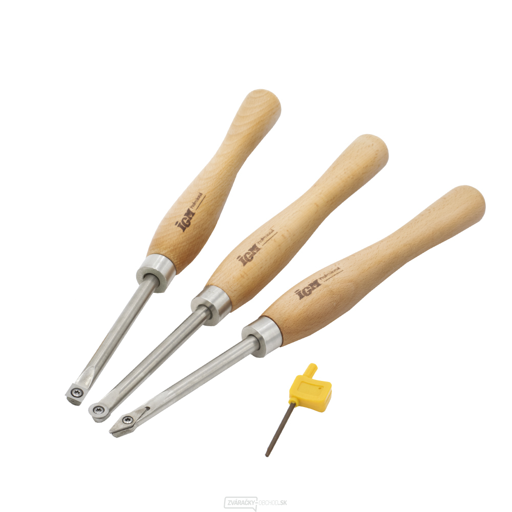 IGM Sada sústružníckych dlát s výmennými čepieľkami 3ks