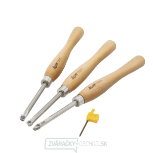 IGM Sada sústružníckych dlát s výmennými čepieľkami 3ks IGM Sada sústružníckych dlát s výmennými čepieľkami 3ks gallery main image