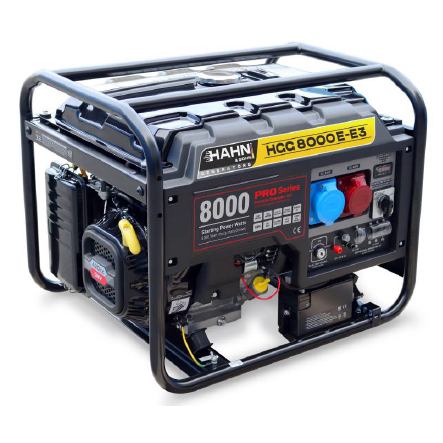 Benzínová elektrocentrála Hahn & Sohn HGG 8000E-E3