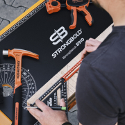 Multifunkčný skladací stôl a plošina STRONGBOLD StrongBench B910 náhled