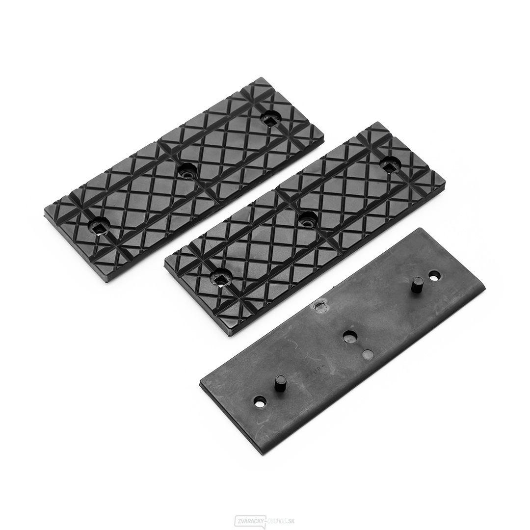 Gumené čeľuste pre stojanový zverák STRONGBOLD - sada