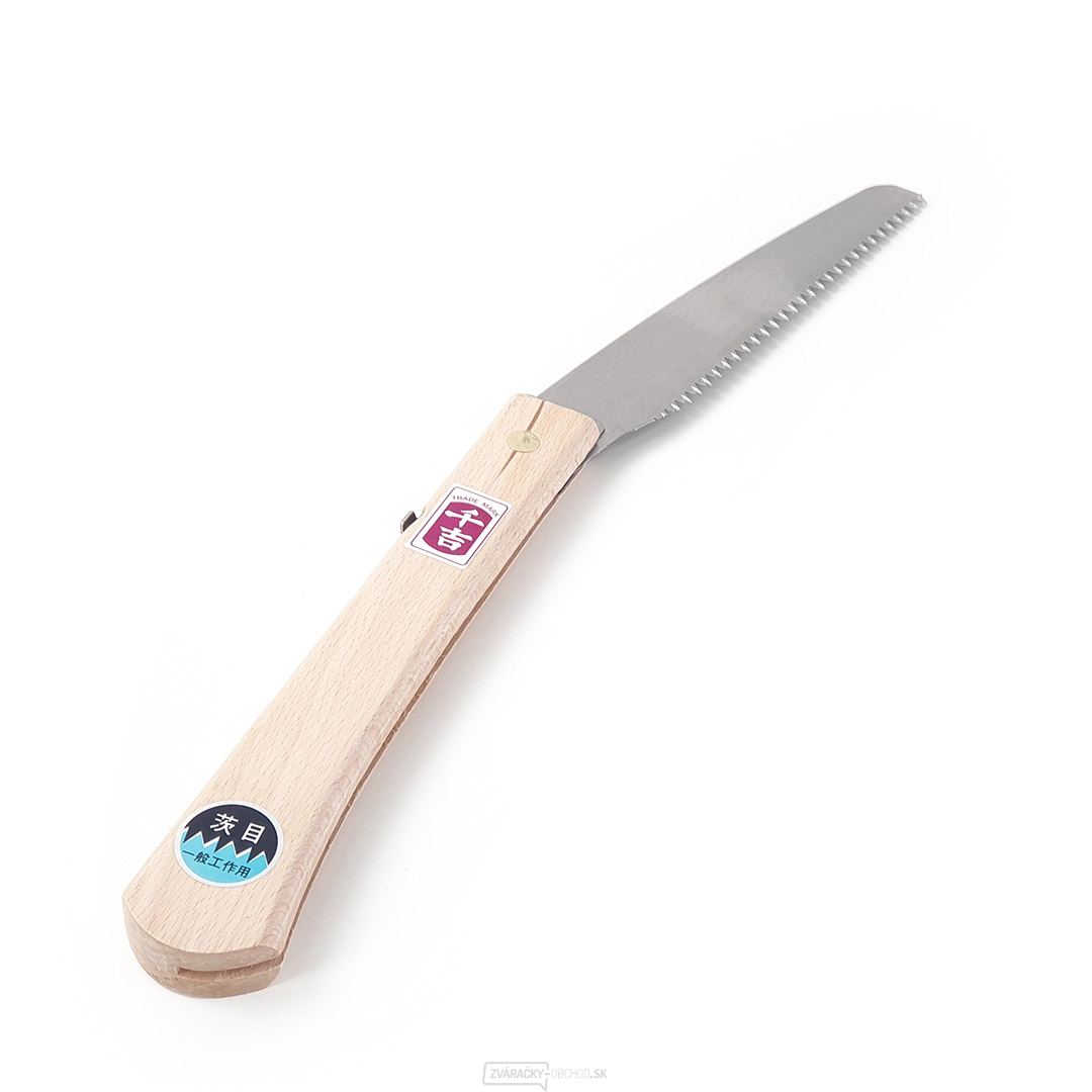 Japonská skladacia pílka s drevenou rukoväťou - 150 mm