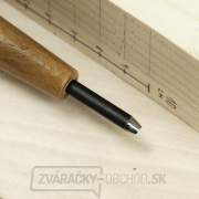 Japonské rezbárske mini-dláto MIKISYO Power Grip s U čepeľou - 4,5 mm náhled
