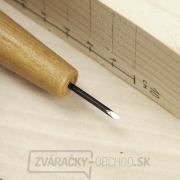 Japonské rezbárske mini-dláto MIKISYO Power Grip so šikmou čepeľou - 1,5 mm Japonské rezbárske mini-dláto MIKISYO Power Grip so šikmou čepeľou - 1,5 mm náhled