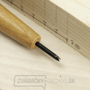 Japonské rezbárske mini-dláto MIKISYO Power Grip s V čepeľou - 1,5 mm náhled