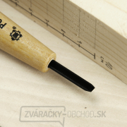 Japonské rezbárske mini-dláto MIKISYO Power Grip s V čepeľou - 3 mm náhled