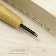 Japonské rezbárske mini-dláto MIKISYO Power Grip s U čepeľou - 3 mm náhled