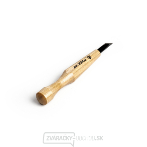 Japonské rezbárske mini-dláto MIKISYO Power Grip so šikmou čepeľou - 7,5 mm Japonské rezbárske mini-dláto MIKISYO Power Grip so šikmou čepeľou - 7,5 mm gallery main image