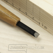 Japonské rezbárske mini-dláto MIKISYO Power Grip s plochou čepeľou - 6 mm Japonské rezbárske mini-dláto MIKISYO Power Grip s plochou čepeľou - 6 mm náhled