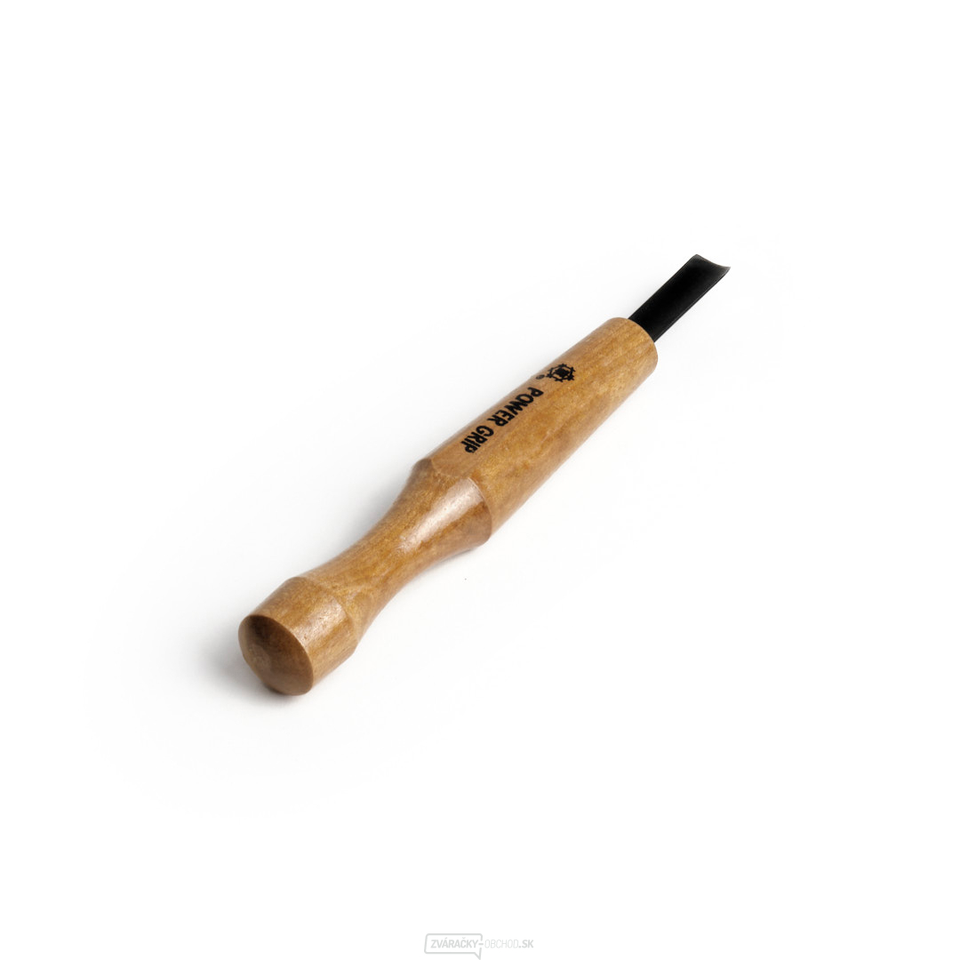 Japonské rezbárske mini-dláto MIKISYO Power Grip s hlbšou U čepelí - 9 mm