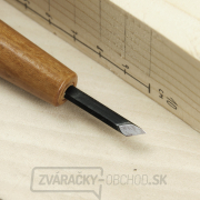 Japonské rezbárske mini-dláto MIKISYO Power Grip so šikmou čepeľou - 4,5 mm Japonské rezbárske mini-dláto MIKISYO Power Grip so šikmou čepeľou - 4,5 mm náhled