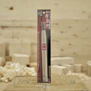 Japonské rezbárske mini-dláto SENKICHI s plochou čepeľou - 3 mm Japonské rezbárske mini-dláto SENKICHI s plochou čepeľou - 3 mm náhled