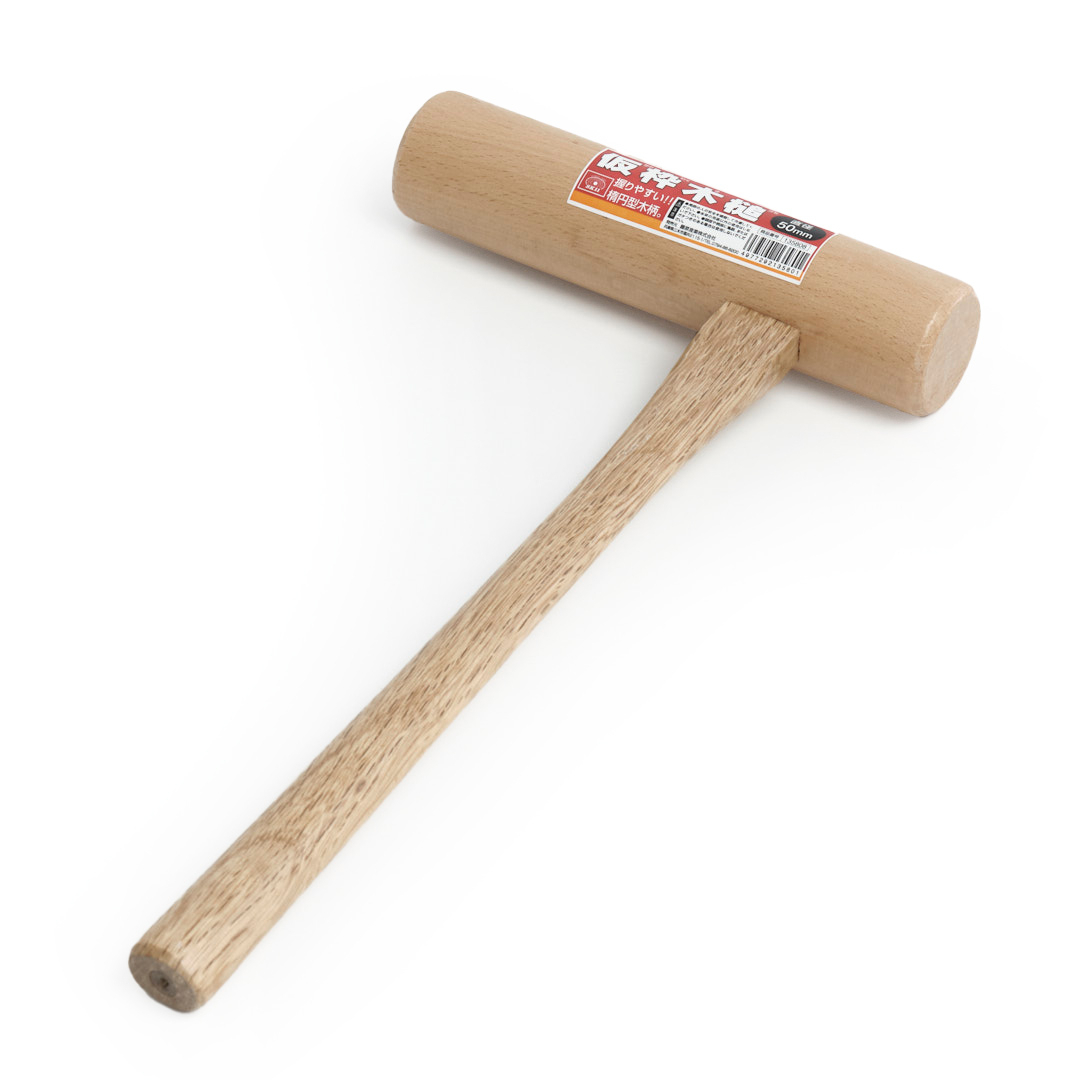 Japonská drevená palička SK11 s predĺženou hlavicou - 390 x 50 mm