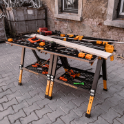 Skladací pracovný stôl a koza CRAFTMAKER FoldStation S20 náhled