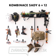 Oceľové háky na stenu CRAFTMAKER s pogumovaným povrchom - sada 12 ks Oceľové háky na stenu CRAFTMAKER s pogumovaným povrchom - sada 12 ks náhled