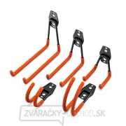 Oceľové háky na stenu CRAFTMAKER s pogumovaným povrchom - sada 12 ks Oceľové háky na stenu CRAFTMAKER s pogumovaným povrchom - sada 12 ks náhled