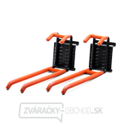 Oceľové háky na stenu CRAFTMAKER s pogumovaným povrchom - sada 6 ks Oceľové háky na stenu CRAFTMAKER s pogumovaným povrchom - sada 6 ks náhled