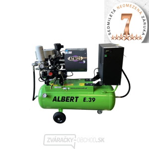 Skrutkový kompresor Atmos Albert E.39 + Vzdušník + Sušička gallery main image