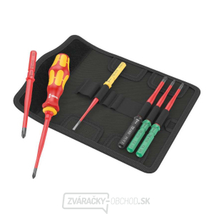 Wera 006603 Vymeniteľné skrutkovacie čepele Kraftform Kompakt VDE 7 extra slim 1 TIE (sada 7 ks) Wera 006603 Vymeniteľné skrutkovacie čepele Kraftform Kompakt VDE 7 extra slim 1 TIE (sada 7 ks) gallery main image