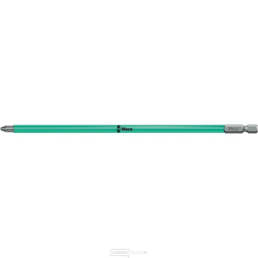 Wera 203914 Skrutkovací bit 1/4" Hex PH 2 x 200 mm, typ 853/4 ACR® SL s puzdrom, zmagnetizovaný