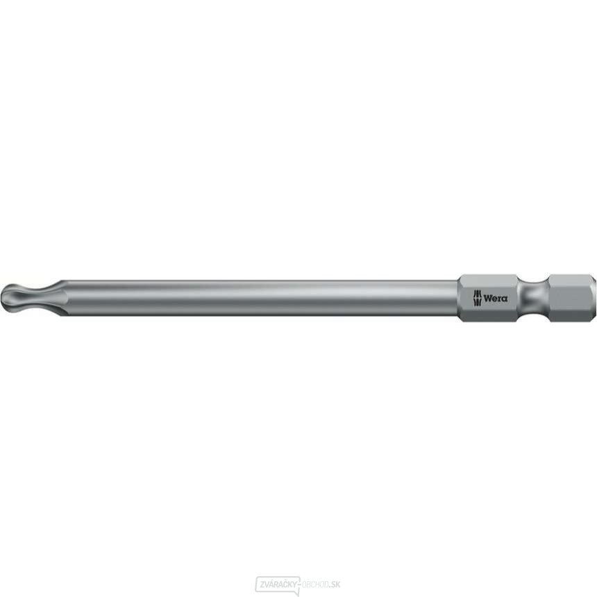 Wera 059700 Skrutkovací bit 1/4" Torx TX 10 x 89 mm - 867/4 KK s guľovou hlavou